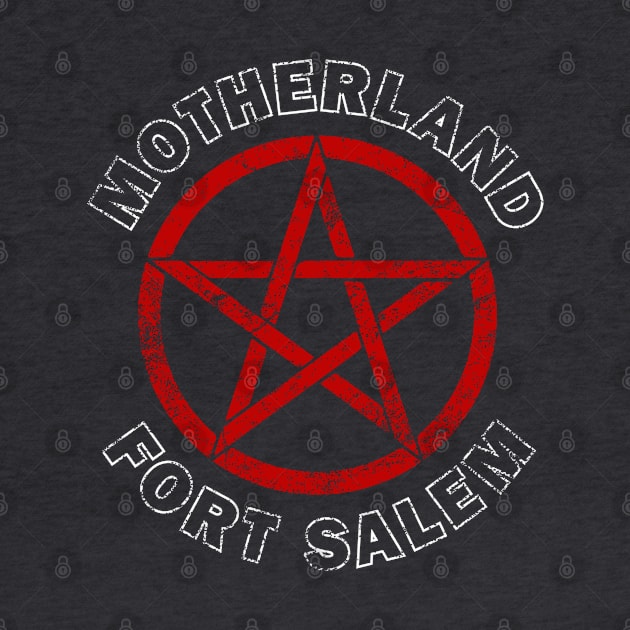 Distressed Motherland: Fort Salem Outline - Pocket Design by VikingElf